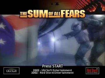 Sum of All Fears, The screen shot title